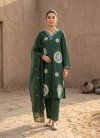 FF Cotton With Heavy Embroidery Work Top With Bottom Dupatta Wholesale In India